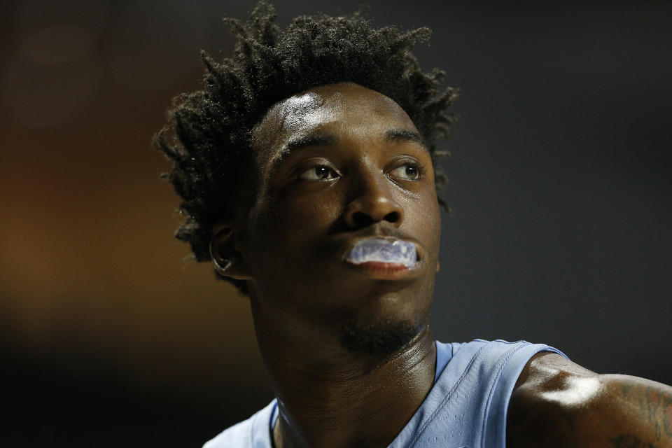 Nassir Little could miss Friday's Sweet 16 matchup with Auburn. (Getty)