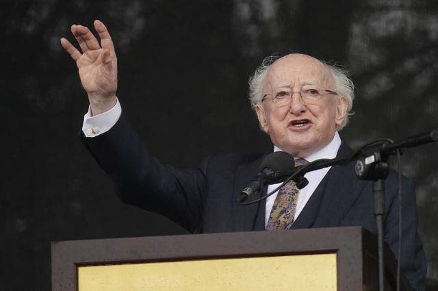 President Michael D Higgins 