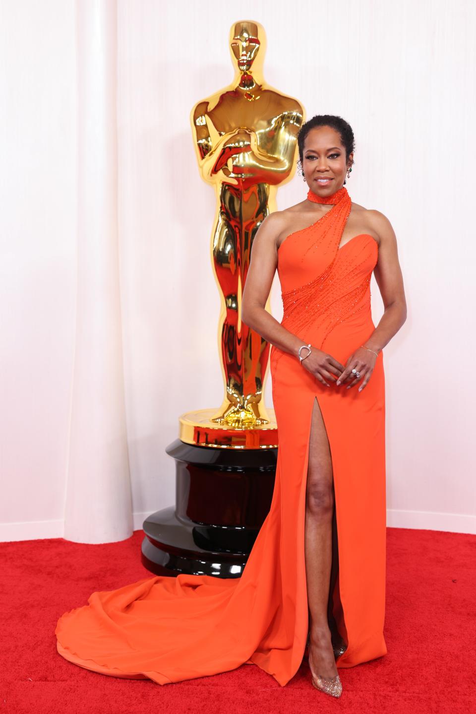 Image may contain: Regina King, Fashion, Adult, Person, Accessories, Jewelry, Ring, Bracelet, Clothing, and Footwear