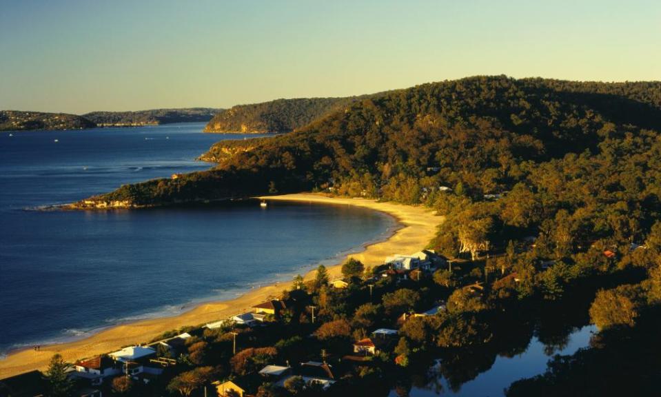 Patonga and the headland at Brisbane Water National Park on the Central Coast of New South Wales.