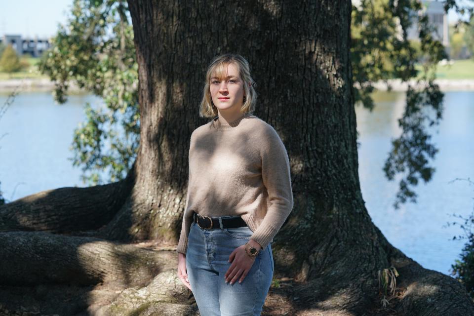 Elisabeth Andries, a junior at Louisiana State University studying industrial engineering, says she was sexually assaulted by a fraternity member on a bus trip. After she reported the incident to the university, her Title IX case dragged out and she was not given accommodations to avoid classes with the man she accused.