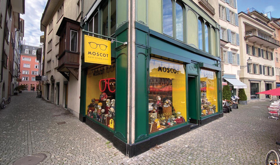 Moscot in Zurich, Switzerland 