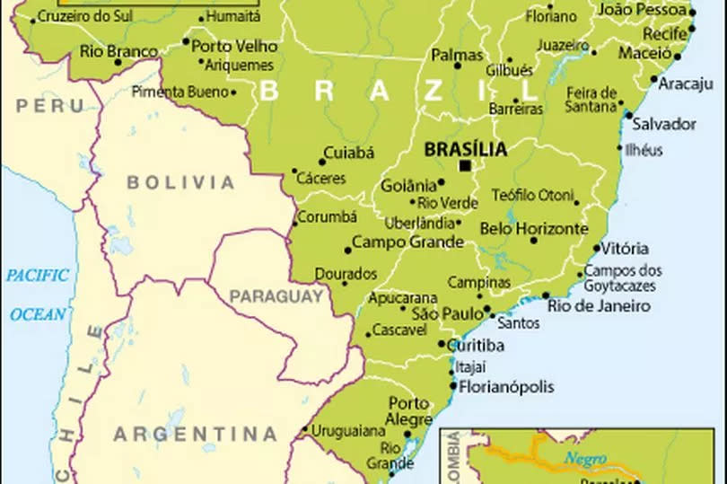 Brazil map