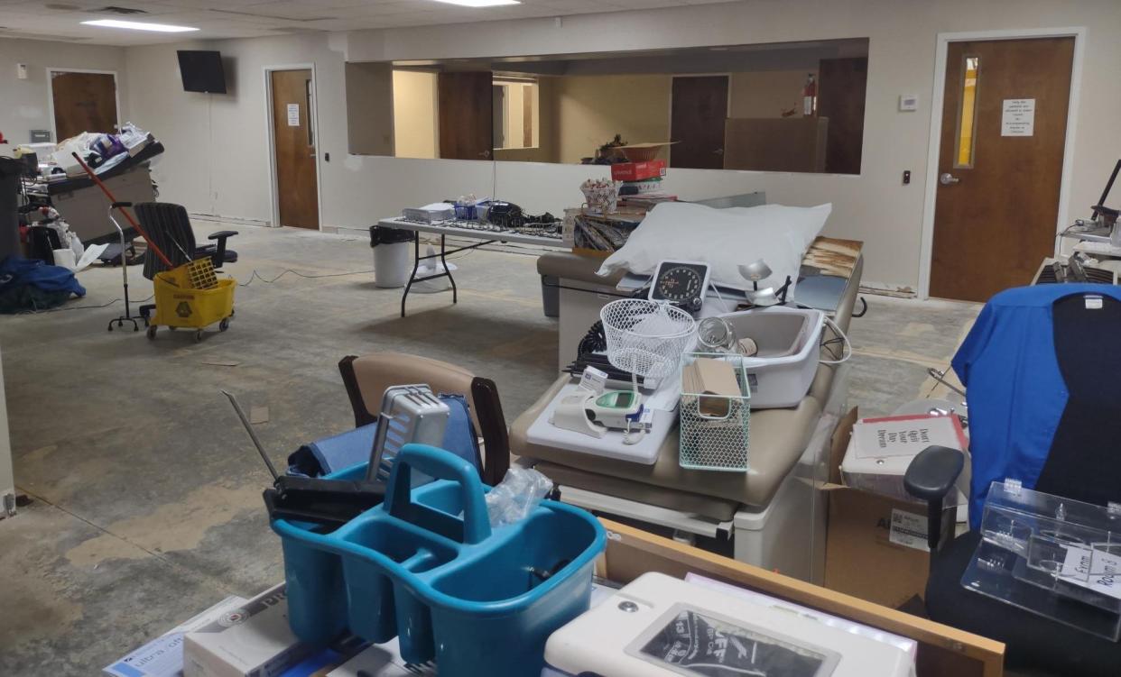 Davidson County Medical Ministries was closed briefly after a pipe burst on Dec. 24 causing major water damage to its building. The organization has implemented temporary spaces throughout the area to continue serving its patients.