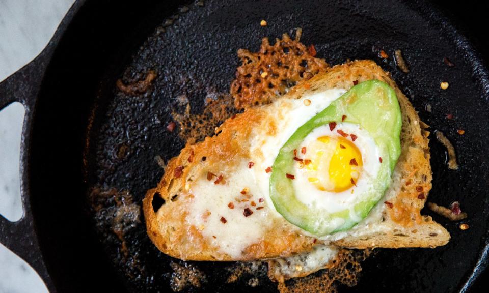 Avocado Egg-in-a-Hole Is the Breakfast Frankensandwich You Deserve