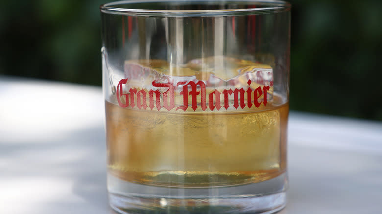 Glass of Grand Marnier