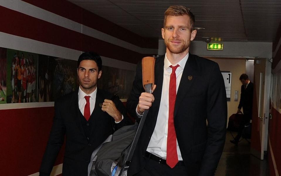 Per Mertesacker: When Mikel Arteta left he gave Arsenal a note saying 'don't let Per go!' - Getty Images/David Price