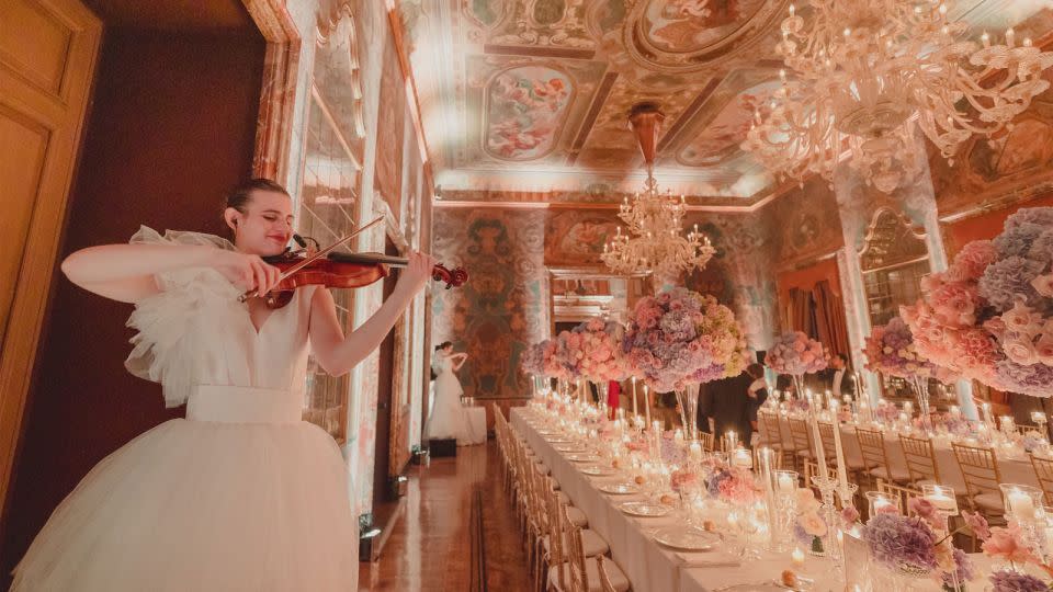 Entertainment is a big part of any luxurious destination wedding. - Reel & Frames/Courtesy Giorgia Fantin Borghi