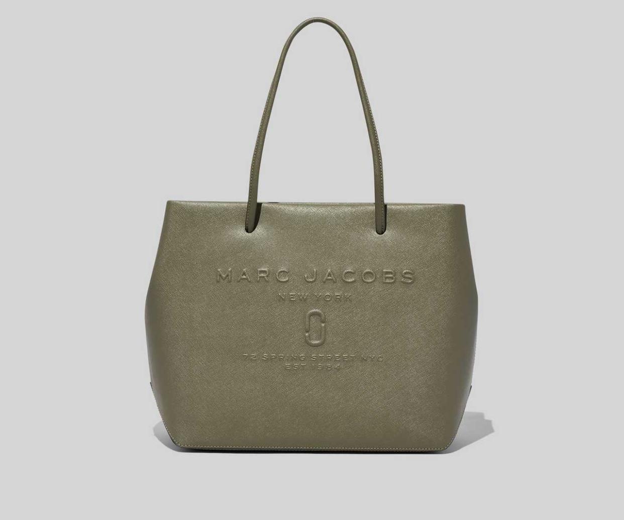 Marc Jacobs Logo Shopper East-West Tote Bag