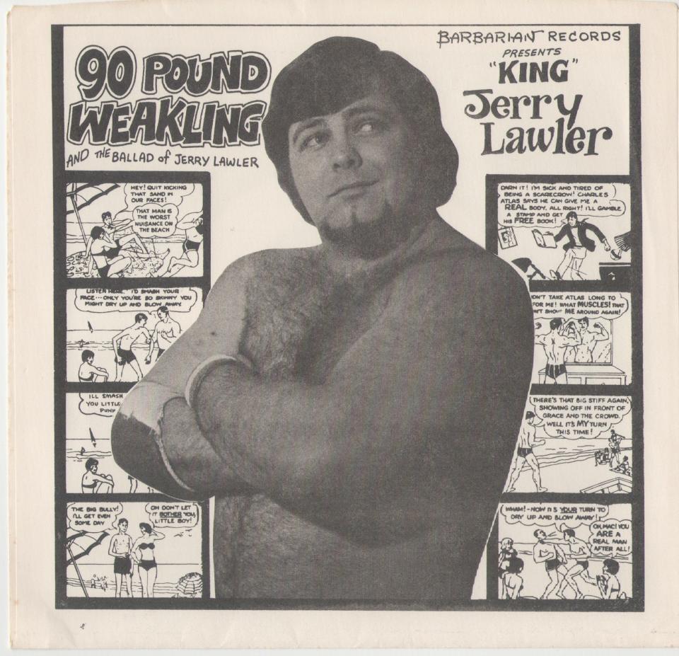 Jim Blake's 1970s label Barbarian produced singles by an odd array of acts including wrestler Jerry Lawler.