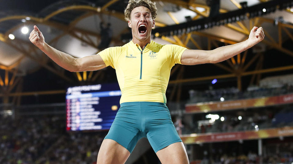 Kurtis Marschall, pictured here in action at the Commonwealth Games in 2018.