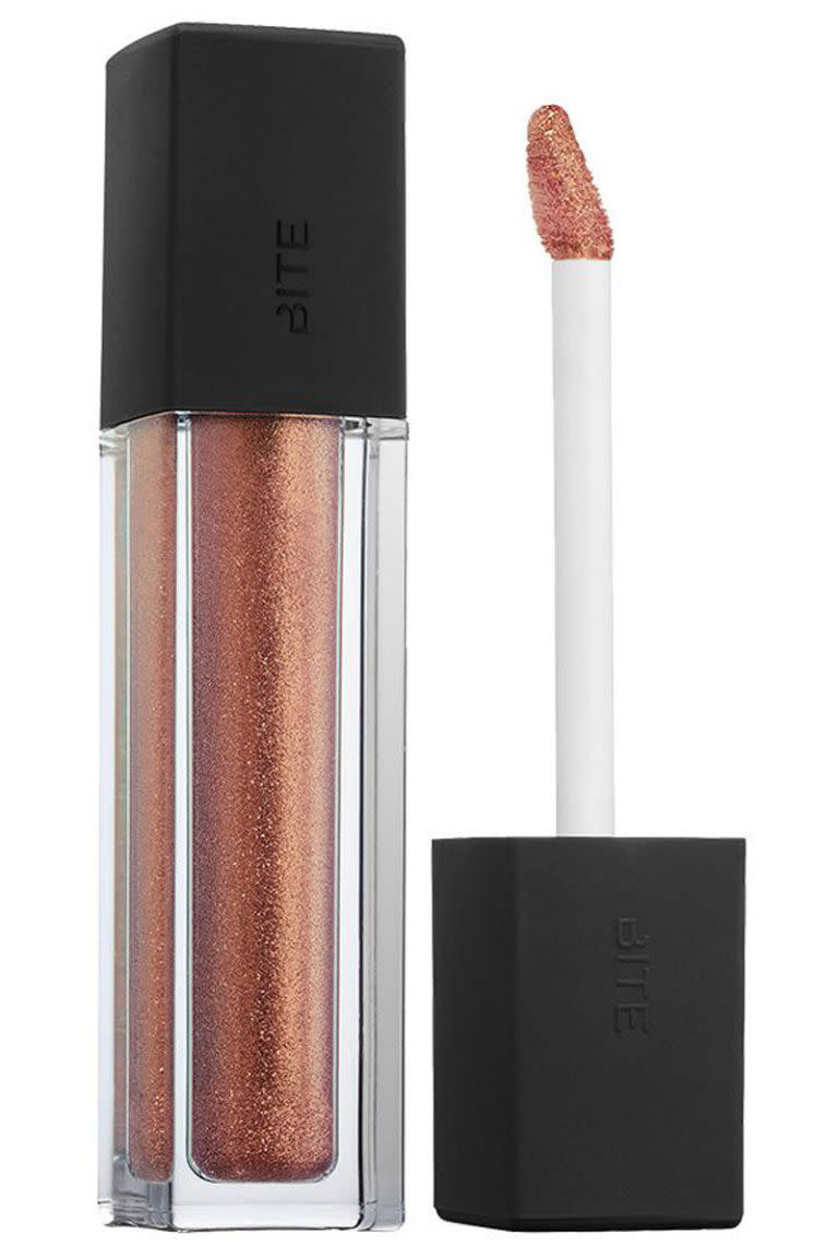 <p>This lip gloss isn't just shiny. As light hits your lips, the color transforms from rosy-nude to champagne and back again.</p><p><strong>Bite Beauty</strong> Prismatic Pearl Crème Lip Gloss in Champagne Pearl, $22.00, <a rel="nofollow noopener" href="http://www.sephora.com/prismatic-pearl-creme-gloss-P413931?skuId=1928837&icid2=products%20grid%3Ap413931" target="_blank" data-ylk="slk:sephora.com;elm:context_link;itc:0;sec:content-canvas" class="link ">sephora.com</a>. </p>