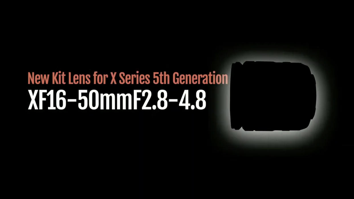  Development announcement for Fujifilm XF 16-50mm f/2.8-4.8. 
