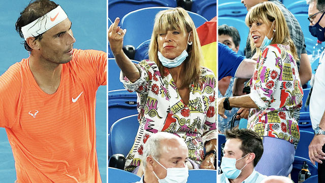 Australian Open 2021: Woman ejected for Rafael Nadal slur - Yahoo