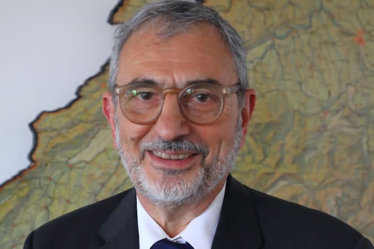 Ernesto Kohen ,presidente de la Cámara de Comercio suizo