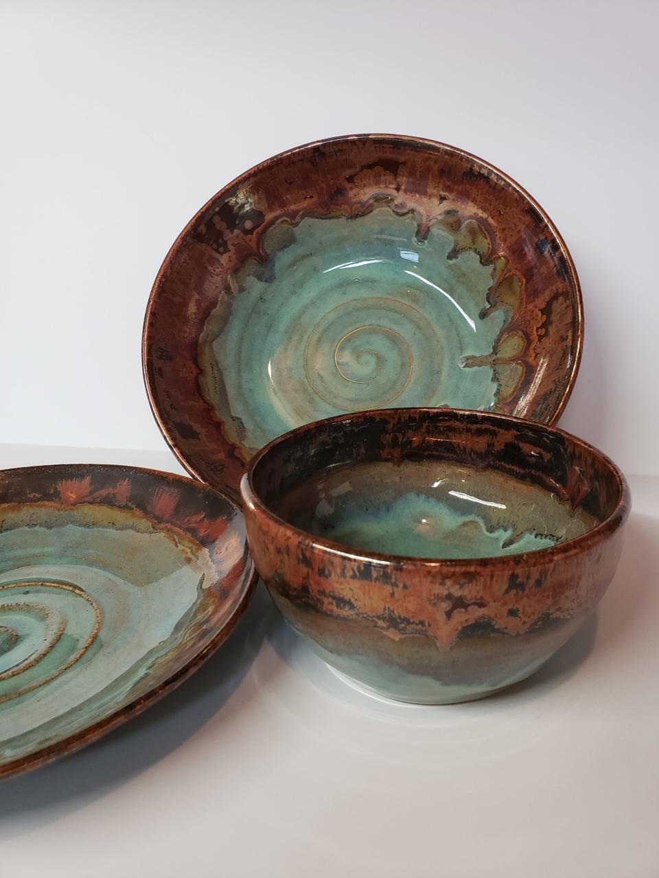 Beverly Morgan developed a love for pottery when children she supervised at a group home began taking classes at the Mansfield Art Center.