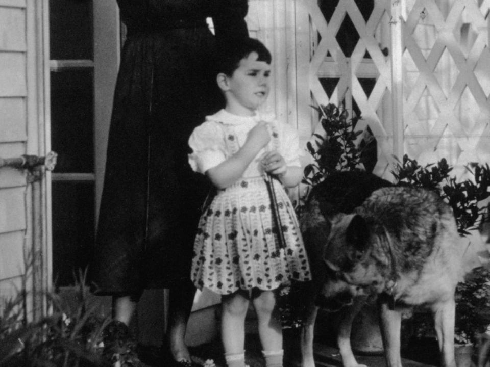 J. Robert Oppenheimer’s wife Katherine and children Katherine and Peter, circa 1940.