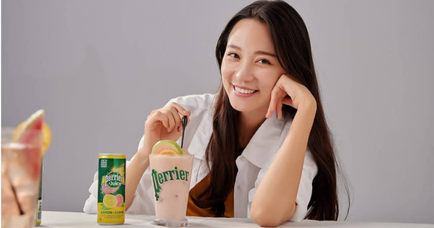 「Perrier & Juice法國沛綠雅檸檬芭樂氣泡綜合果汁」好市多實體賣場每箱799元（24罐）、線上購物每箱839元含運。（圖／沛綠雅提供）