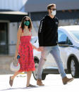 <p>Eiza Gonzalez and rumored new beau Dusty Lachowicz keep it cute and casual for a stroll in L.A. on Monday.</p>