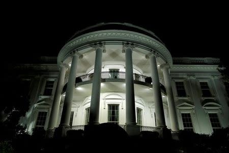 The White House is seen in Washington, U.S., September 17, 2016. REUTERS/Yuri Gripas