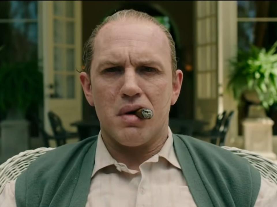 Tom Hardy as Al Capone in ‘Capone' (Vertical Entertainment)