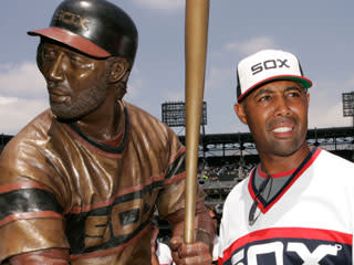 An interview with the newly unveiled Harold Baines statue