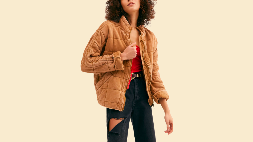 Grab this cute quilted coat for an incredible price right now at Nordstrom.