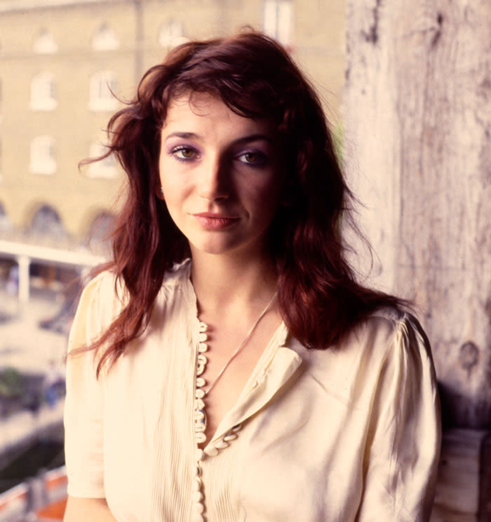 Kate Bush empezó a ser muy conocida a principios de os años 70