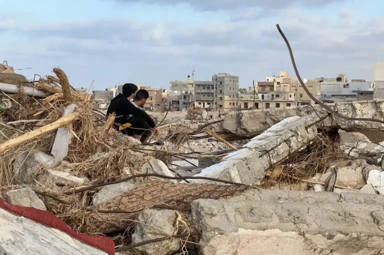 Libia inundación