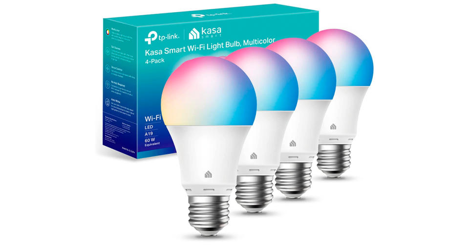 El pack Kasa Smart Bulb de TP-Link - Imagen: Amazon México