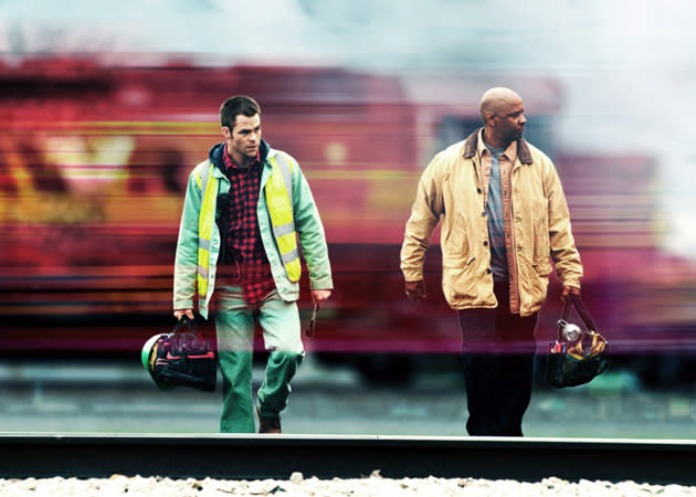 <b>Unstoppable (2010) </b><br><br> His final film came two years ago and once again starred Denzel Washington, this time opposite ‘Star Trek’s Chris Pine as a pair of railroad workers working against the clock to stop an out-of-control freight train from causing untold damage to the city its hurtling towards. It’s a basic plot that in Scott’s capable hands became an enjoyable and heart-pounding thriller.<br><br><b>[Related: <a href="http://uk.movies.yahoo.com/tony-scott-dies--stars-pay-tributes.html" data-ylk="slk:Stars pay tribute to Tony Scott;elm:context_link;itc:0;sec:content-canvas;outcm:mb_qualified_link;_E:mb_qualified_link;ct:story;" class="link  yahoo-link">Stars pay tribute to Tony Scott</a> ]</b>