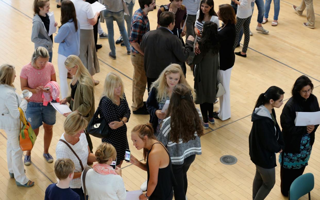 The proportion of secondary school pupils who think they need to go to university to do well in life has fallen steadily in the last six years - Getty Images Europe