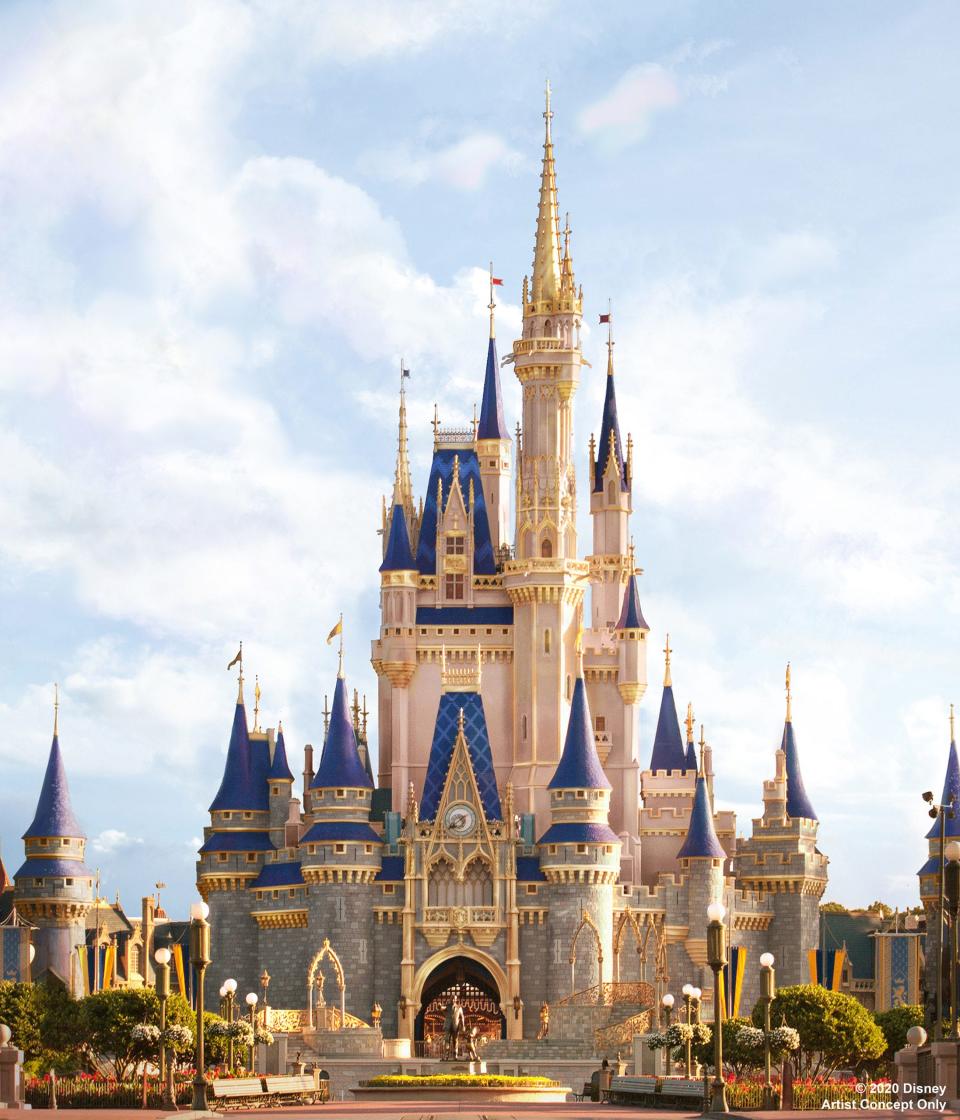 Artist concept: Cinderella Castle is about to become even more magical with a makeover.