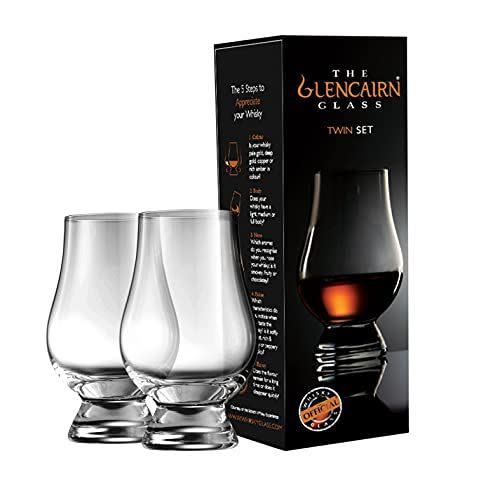 1) Glencairn Whisky Glasses, Set of 2