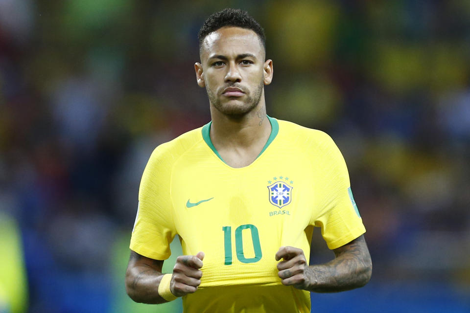 Neymar is in Brazil’s squad for friendlies against the United States and El Salvador. (Getty)