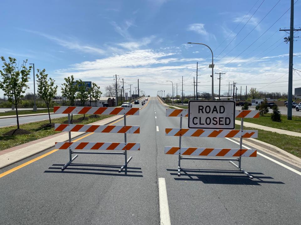 Southbound South Market Street will be completely close from New Sweden Street and I-495 from April 8 until May 24, according to the Delaware Department of Transportation.
