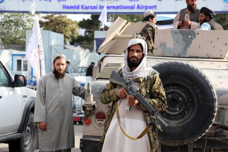 Abdul is one of thousands of people to flee to the UK after the Taliban takeover in Afganistan (Khwaja Tawfiq Sediqi/AP)