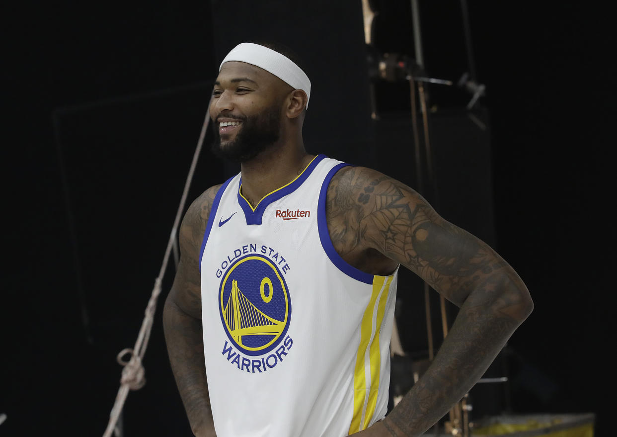 There is nearly zero chance we’ll see DeMarcus Cousins in a Warriors uniform after this season. (AP Photo)