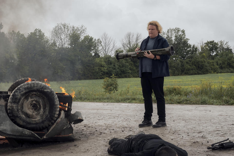 Fortune Feimster as Roo Russell in FUBAR.