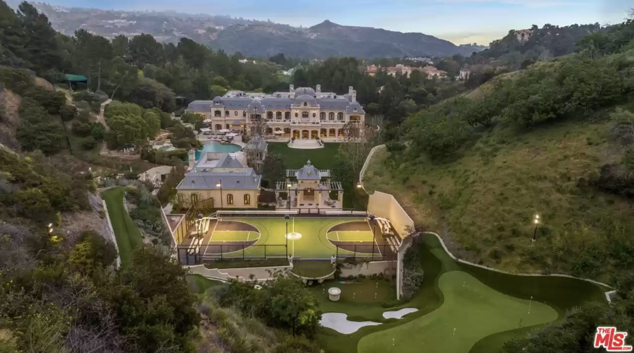 Mark Wahlberg Beverly Hills Mansion