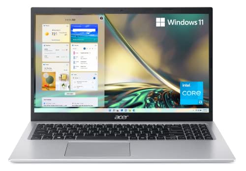 Acer Aspire 5 A515-56-32DK Slim Laptop - 15.6" Full HD IPS Display - 11th Gen Intel i3-1115G4 D…