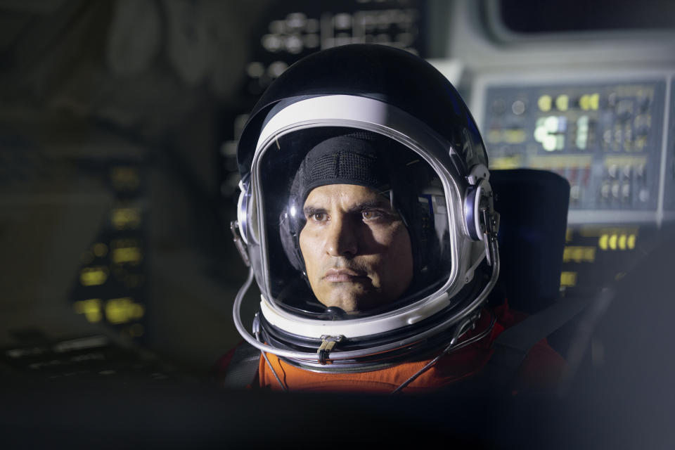 This image released by Prime shows Michael Pena in a scene from "A Million Miles Away." (Prime via AP)