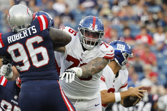 Jon Feliciano excited to play his 'best position' with New York Giants