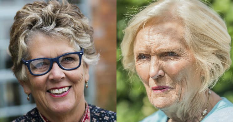 Prue Leith will reportedly earn three times more than Mary Berry in her Great British Bake Off role (Copyright: David Hartley/Guy Bell/REX/Shutterstock)