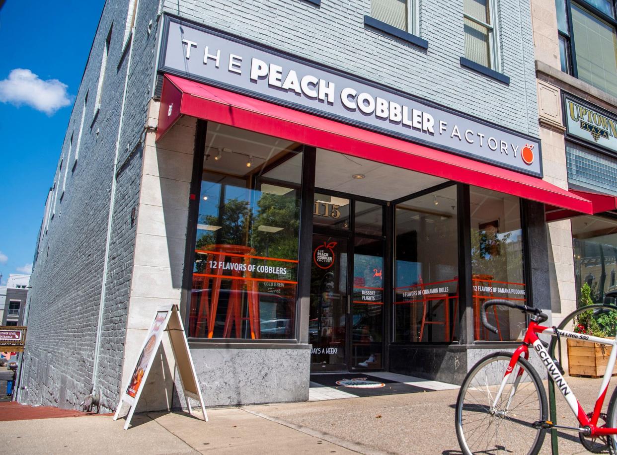 The Peach Cobbler Factory at 115 N College Avenue on Monday, July 10, 2023. 