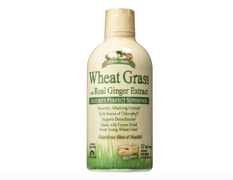 3) Wheatgrass Shots