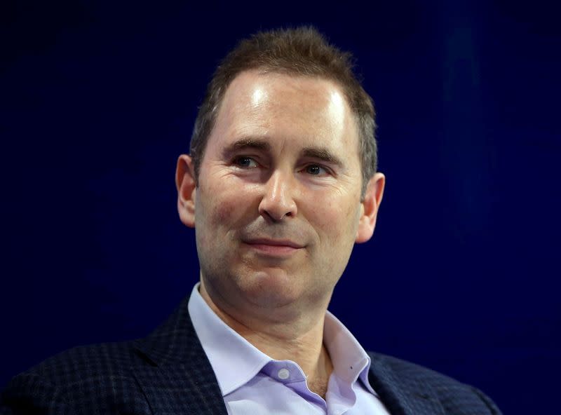 FILE PHOTO: Amazon's Andy Jassy speaks at the WSJD Live conference in Laguna Beach
