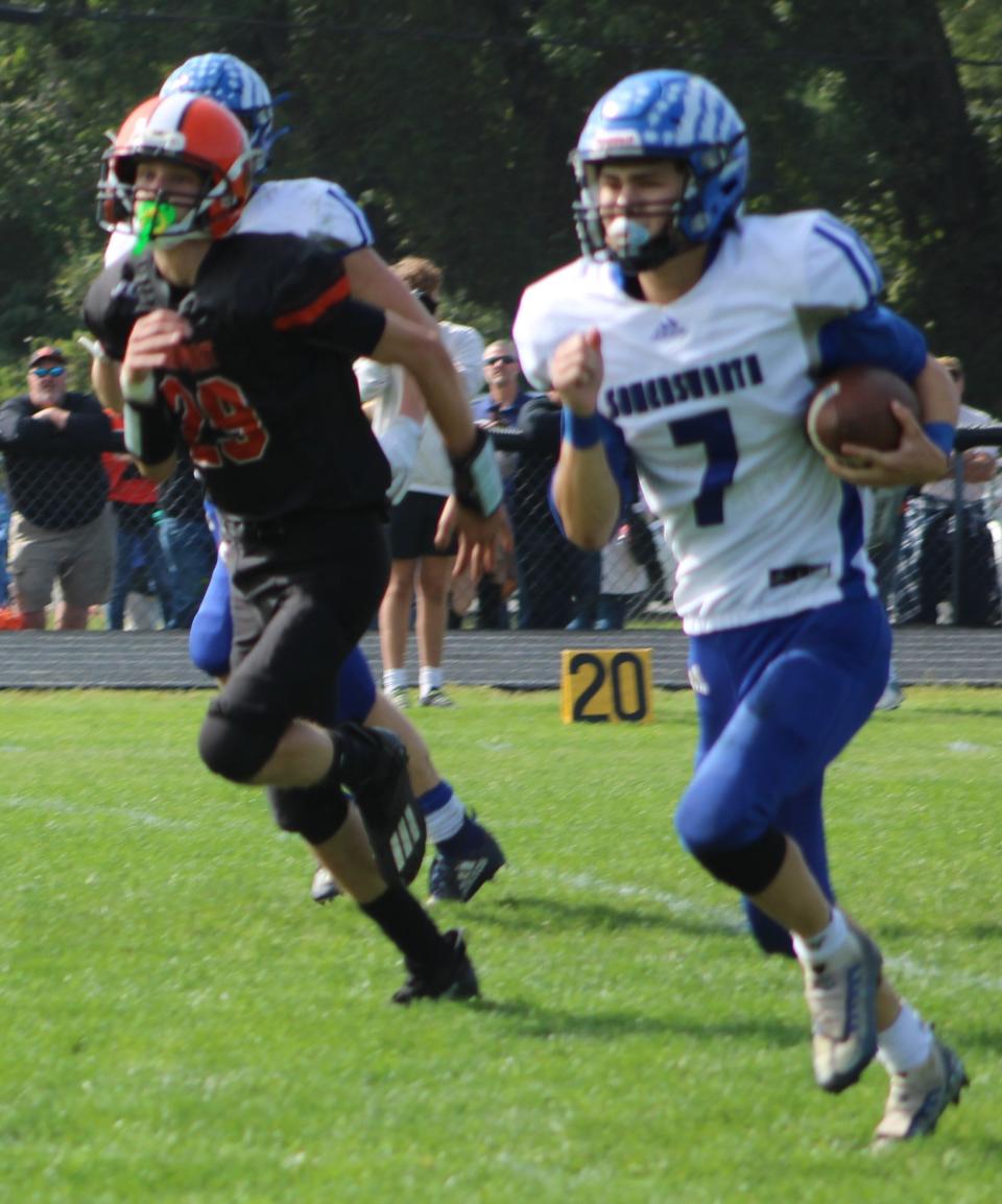 Somersworth football will hit the road to face Raymond after a one-point loss last week.