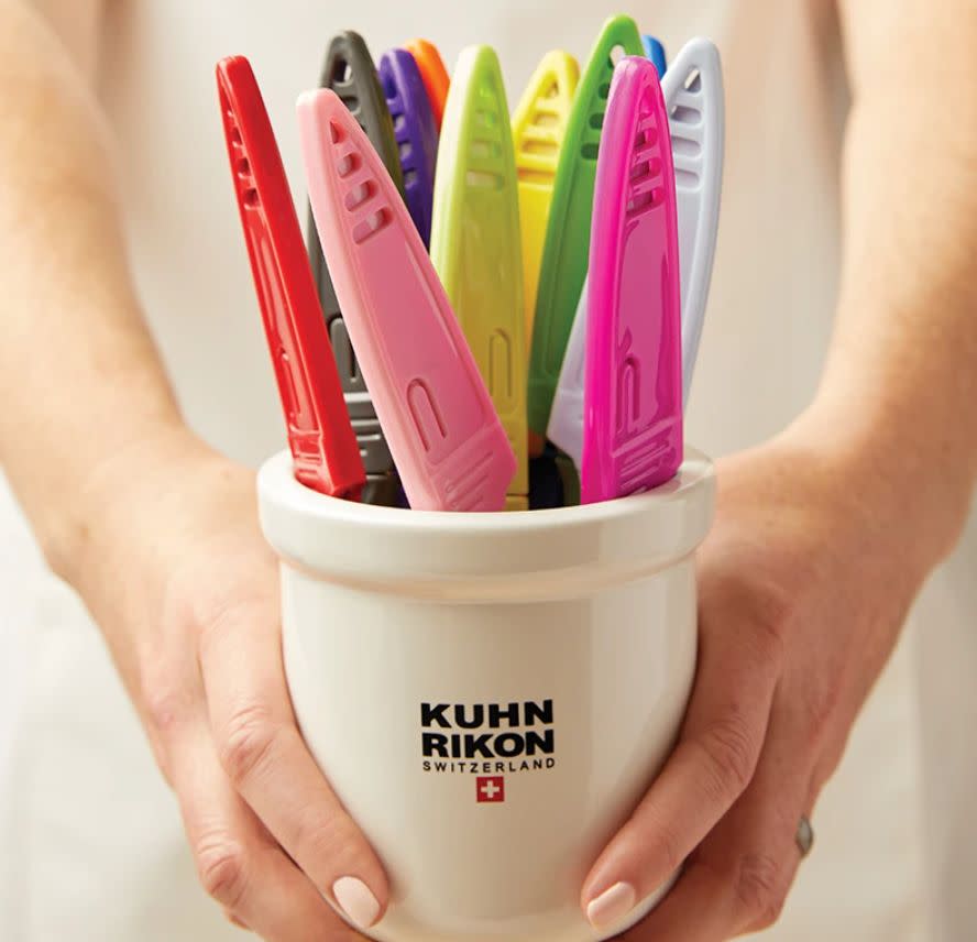 Reis said that Swiss knife manufacturer Kuhn Rinkon makes a<a href="https://amzn.to/3nu5DH6" target="_blank" rel="noopener noreferrer"> $12 paring knife</a> that&rsquo;s perfect for any number of bar tasks, including trimming lime peels for garnishes.<br /><br /><strong><a href="https://amzn.to/3nu5DH6" target="_blank" rel="noopener noreferrer">Get the Kuhn Rinkon knife for $12</a></strong>