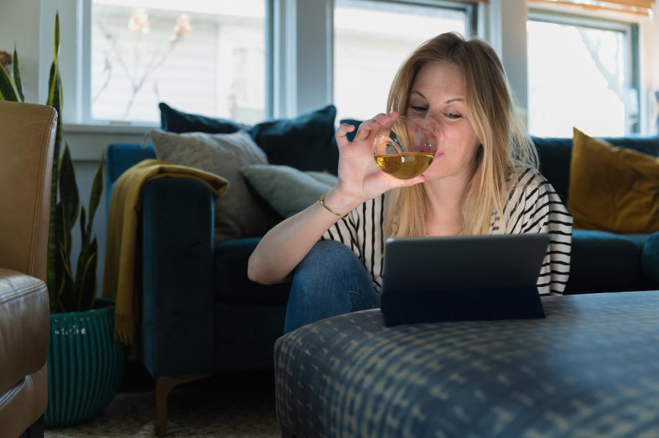 One or two alcoholic drinks a night could have health benefits. (Getty Images)